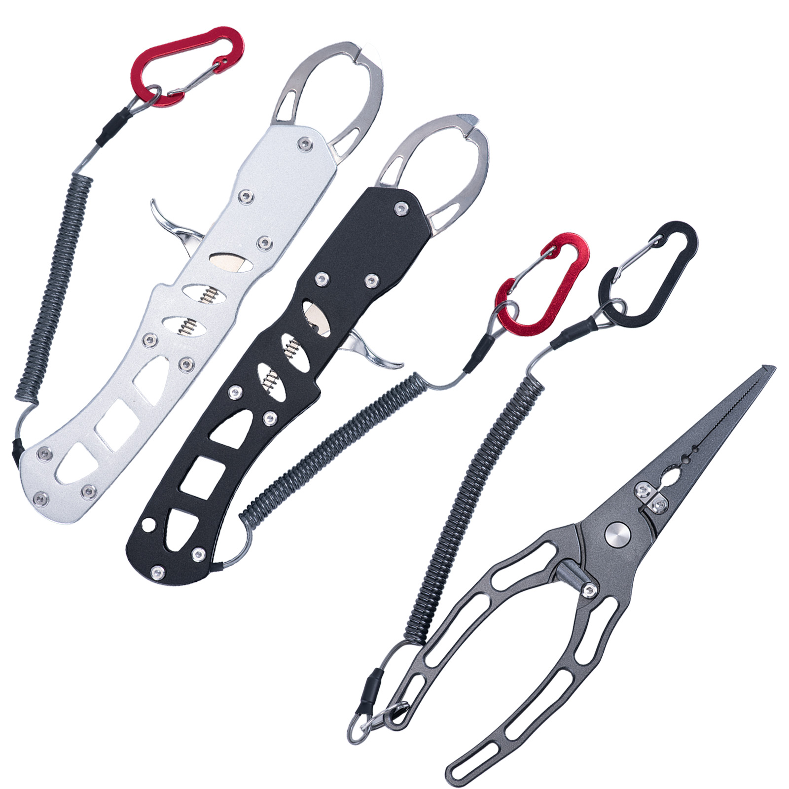 Fishing Line Cutter - Visserijtang en visgreepset, roestvrijstalen vislipgreep met