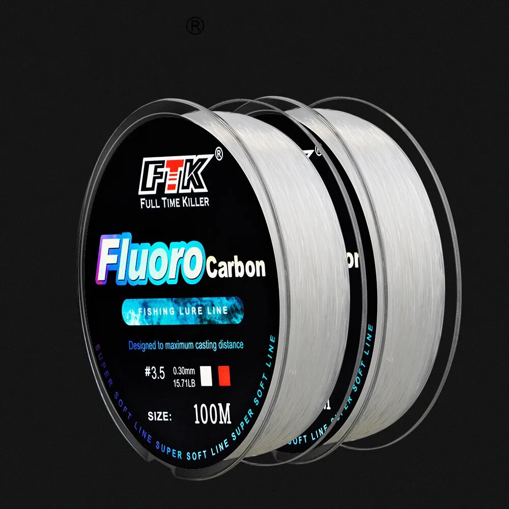 100 m fluorkoolstof aasvislijn - Copolymer Line recensie en prijs