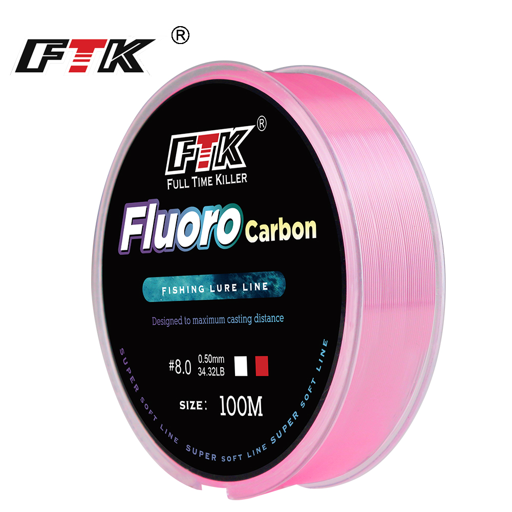 FTK 100m 4.13-34.32LB Fluoroca - Copolymer Line recensie en prijs