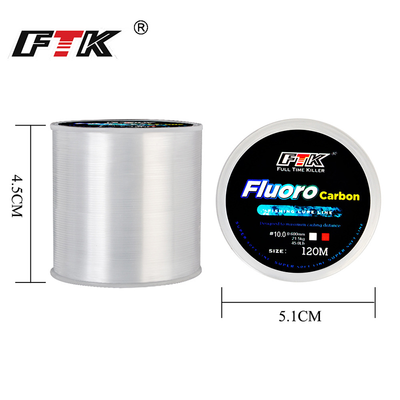 FTK 120m Vislijn 0.2mm-0.6mm 7 - Copolymer Line recensie en prijs