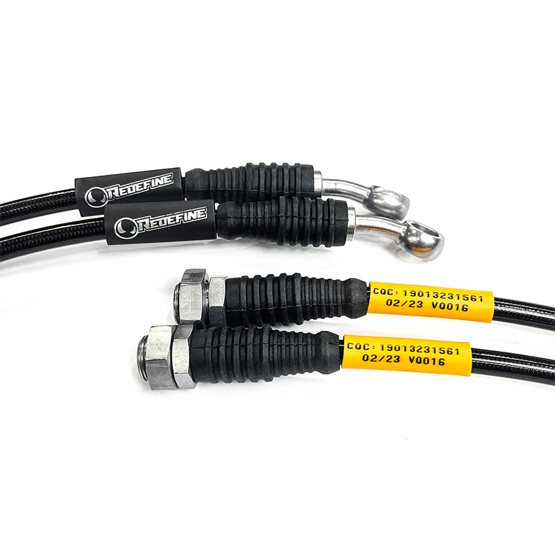 RVS gevlochten remleidingen vo - Braided Line recensie en prijs