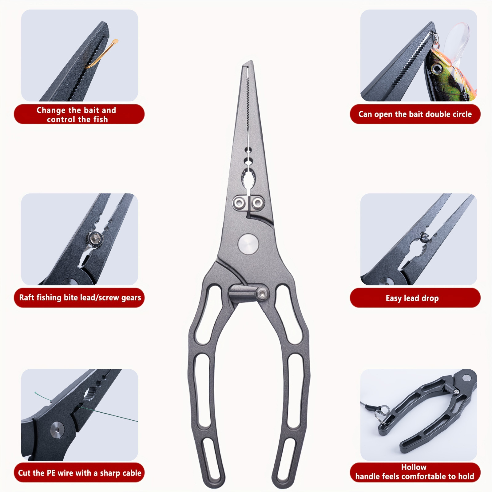 Visserijtang en visgreepset, r - Fishing Line Cutter recensie en prijs
